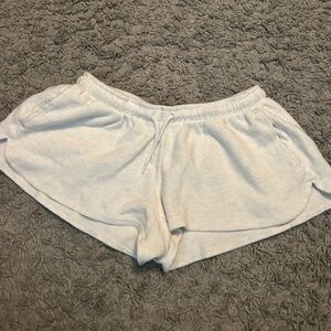 Brandy Melville Waffle Sweat Shorts